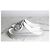 Gucci Sandali Slide Interlocking Argento Metallico - vista 3
