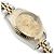 Rolex Orologio Datejust da donna con quadrante in oro champagne e diamanti, combinato, con garanzia D'oro - vista 12