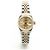 Rolex Orologio Datejust da donna con quadrante in oro champagne e diamanti, combinato, con garanzia D'oro - vista 17