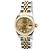 Rolex Orologio Datejust da donna con quadrante in oro champagne e diamanti, combinato, con garanzia D'oro - vista 9