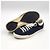 Sneakers in denim Louis Vuitton Blu - vista 4