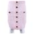 Balmain Falda de punto Rosa  - vista 1