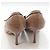 Dior Christian Cannage Open-Toe-Pumps aus Lackleder Braun - Ansicht 5