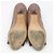 Dior Christian Cannage Open-Toe-Pumps aus Lackleder Braun - Ansicht 6