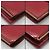 Louis Vuitton Cartera Monogram Vernis Palm D'Amour Roja - vista 12