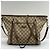 Gucci Borsa a tracolla in jacquard con logo GG e doppia apertura Multicolore - vista 2