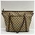Gucci Borsa a tracolla in jacquard con logo GG e doppia apertura Multicolore - vista 8