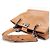 Chanel Borsa a tracolla Boy con catena Arancione - vista 6