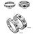 Gucci Anello GG in argento non inciso Multicolore - vista 3