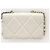 Chanel Borsa a tracolla in agnello bianco e oro - vista 6