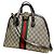 Gucci Borsa Tote Ophidia GG Supreme Canvas Marmont con manico superiore e tracolla Multicolore