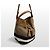 Burberry Ashby Medium Canvas Check Hobo Bag Braun - Ansicht 3