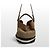 Burberry Ashby Medium Canvas Check Hobo Bag Braun - Ansicht 4