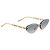 Louis Vuitton Occhiali da sole cat eye Jewelry Low D'oro
