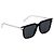 Slender Louis Vuitton Rise Square Sunglasses Black Acetate Frame