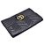 Gucci Clutch GG Marmont in pelle matelassé chevron nera e oro Nero - vista 5