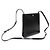 Givenchy Borsa a tracolla quadrata UNIFORM con logo in pelle di vitello nera lucida Nero - vista 3