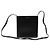 Givenchy Borsa a tracolla quadrata UNIFORM con logo in pelle di vitello nera lucida Nero - vista 4