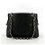 Chanel Borsa a spalla quadrata in caviar Nero - vista 2