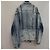 Balenciaga Cut-Up Denim Jacket Mehrfarben - Ansicht 7