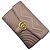 Gucci Clutch GG Marmont trapuntata beige Marrone - vista 5