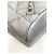 Chanel Mochila Season em couro de vitelo com aba Silver Series Prata - vista 11