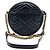 Gucci Borsa a tracolla mini rotonda Marmont Nero - vista 3