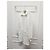 Gucci Abito balloon con mezza zip in jacquard GG bianco - vista 3