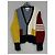 Thom Browne Multicolor Mohair-Tweed-Cardigan - Ansicht 3