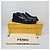 Fendi Mocassini in pelle Signature Ladder Frame Multicolore - vista 2
