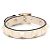 Valentino Pulseira de couro Rockstud