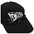 Dior Boné de beisebol unisex de algodão preto com logótipo assinatura - vista 4