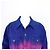 Louis Vuitton Gradient Cropped Men's Denim Jacket Blue - view 2