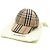 Burberry Cappellino da baseball in cotone con strisce e icona vintage check per junior Arancione - vista 7