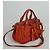 Burberry Borsa in pelle con nappe Arancione - vista 2