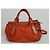 Burberry Borsa in pelle con nappe Arancione - vista 4