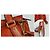 Burberry Borsa in pelle con nappe Arancione - vista 5