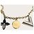 Louis Vuitton Portachiavi e charm per borsa Monogram Flower Kaleido Padlock D'oro - vista 4