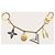 Louis Vuitton Portachiavi e charm per borsa Monogram Flower Kaleido Padlock D'oro - vista 5
