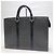 Louis Vuitton Cartella documenti nera per unisex Nero - vista 3