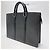Louis Vuitton Cartella documenti nera per unisex Nero - vista 6