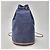 Hermès Canvas Polochon Beuteltasche mit Kordelzug Blau - Ansicht 2