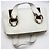 Gucci White Leather Bamboo Detail Tote Bag - view 3