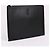 Saint Laurent Grande clutch preta com logo Preto - vista 4