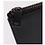 Saint Laurent Grande clutch preta com logo Preto - vista 7