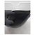 Dior Clutch in pelle con logo in rilievo e strisce con scritte nere Nero - vista 5