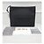 Dior Clutch in pelle con logo in rilievo e strisce con scritte nere Nero - vista 6