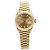 Rolex Reloj Datejust para mujer de oro con diamantes originales en oro blanco con engaste de garras Dorado
