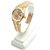 Rolex Reloj Datejust para mujer de oro con diamantes originales en oro blanco con engaste de garras Dorado - vista 4