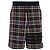 Thom Browne Pantaloncini a quadri jacquard Final No Margin Nero - vista 2